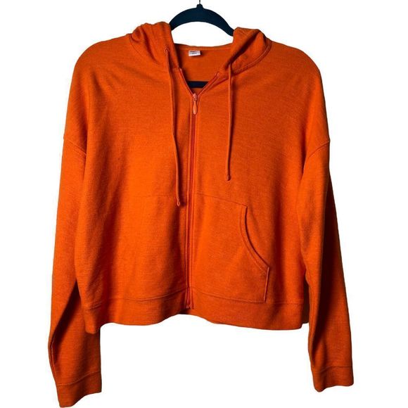 Old Navy Orange Terry Cloth Jacket and Shorts Set - Picture 1 of 7